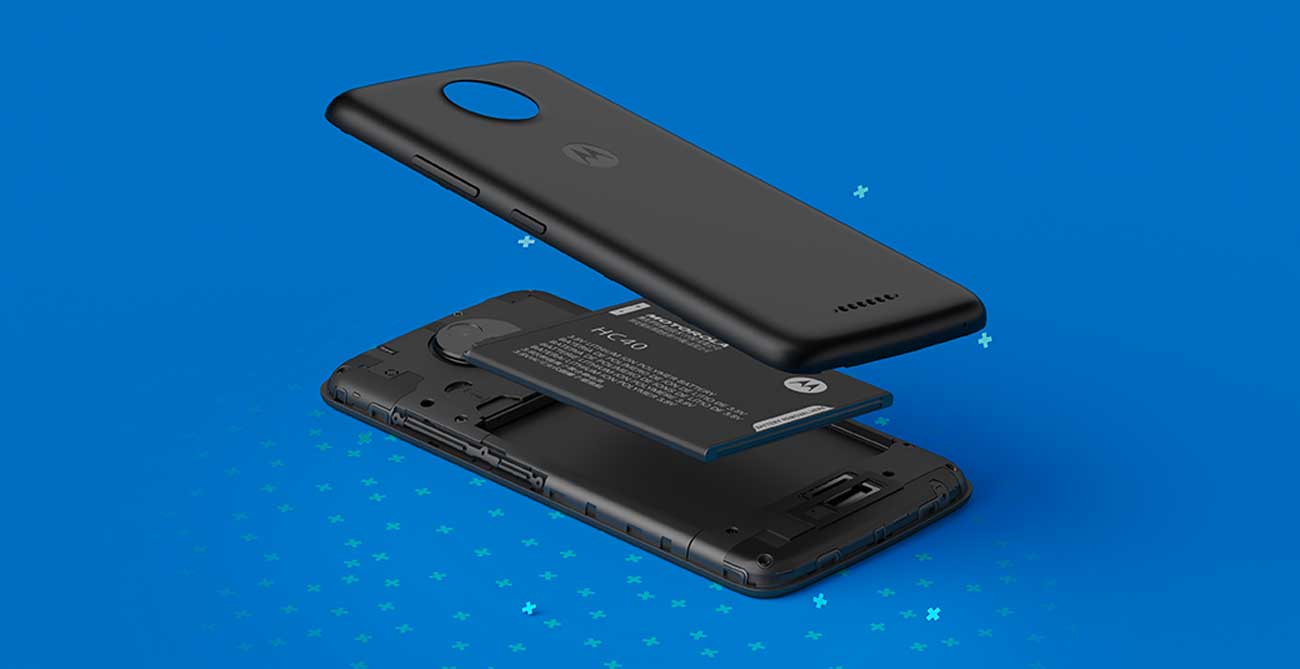 Motorola Moto C bateria 2350 mAh Quick Charge