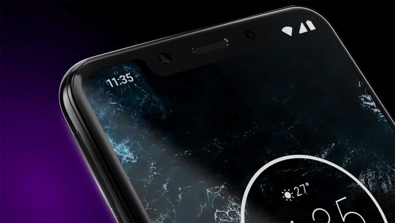 Motorola One ekran max vision