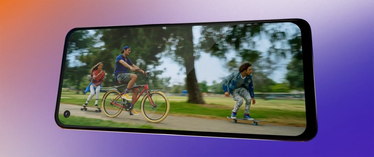 Motorola One Action dynamiczne filmy quad pixel