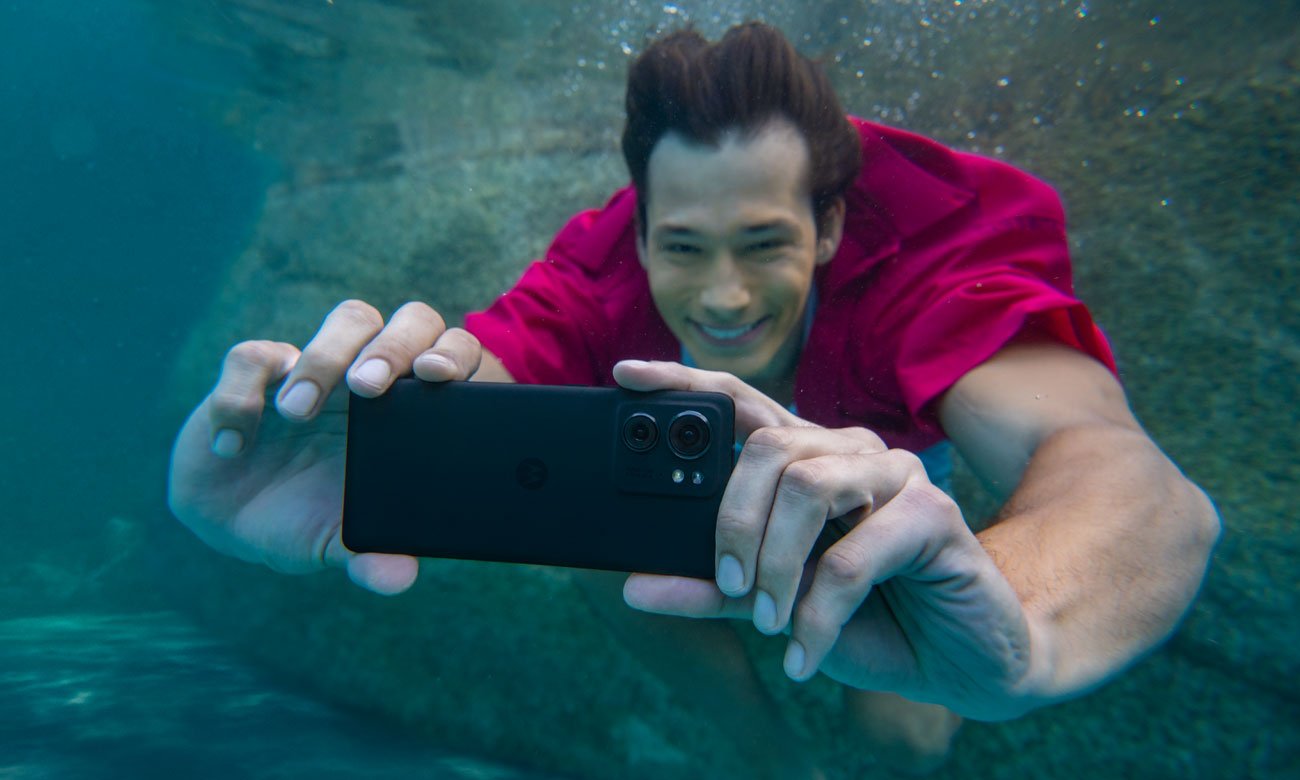 Підводні фотографії Motorola edge 40 5G
