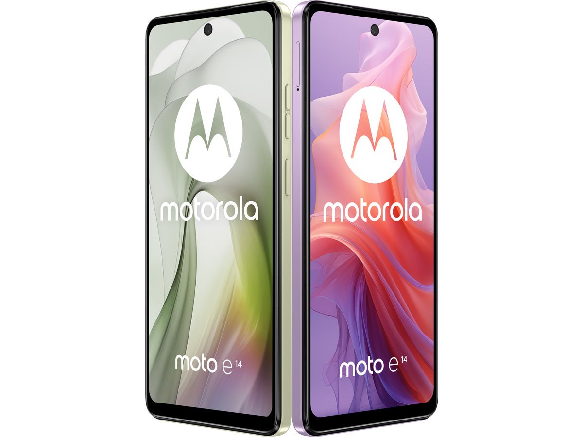 Motorola moto e14 przód