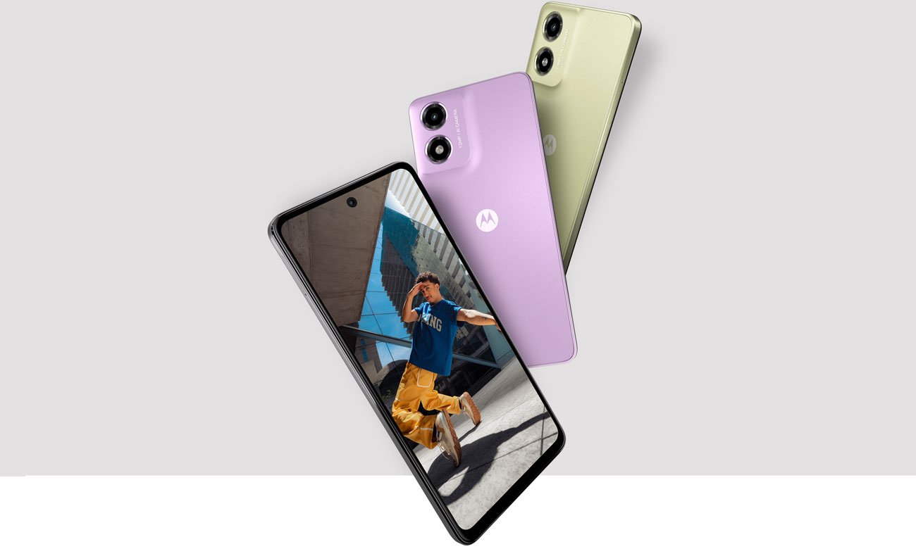 Motorola moto e14 wygląd