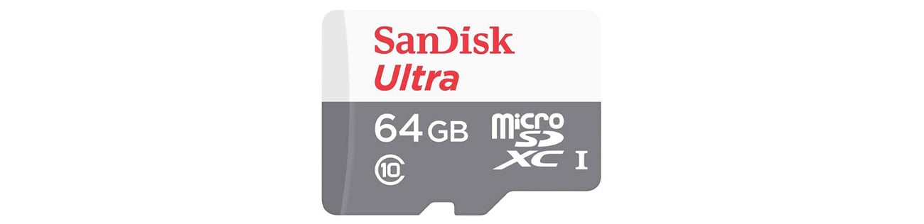 karta pamięci microSD w zestawie