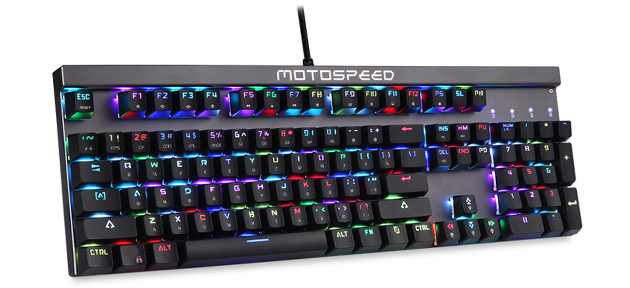 Klawiatura mechaniczna Motospeed CK103 Black