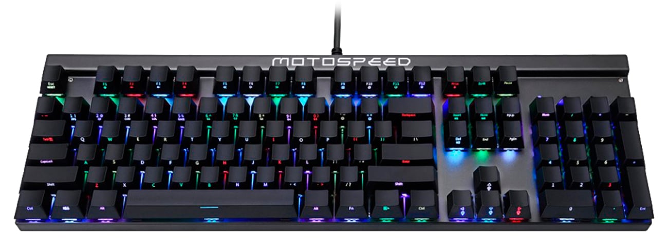Klawiatura mechaniczna Motospeed CK103 Side Laser