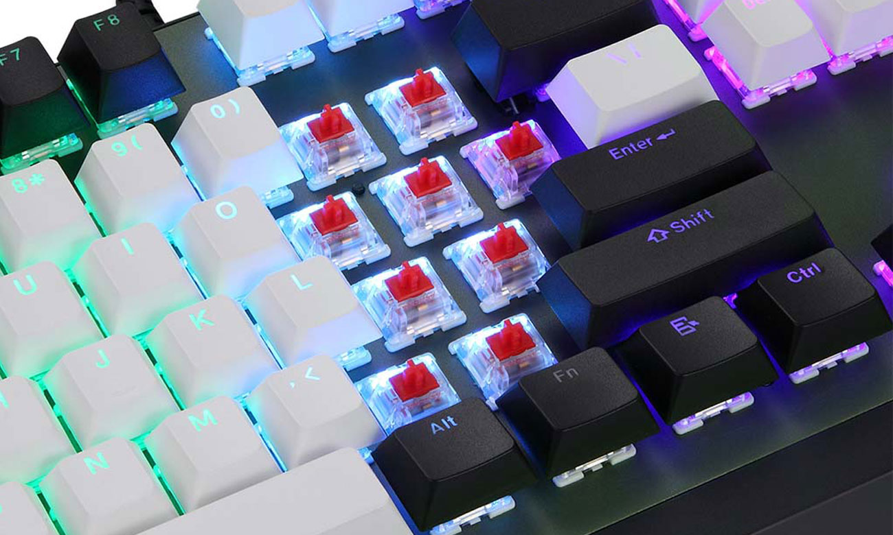 Przełączniki mechaniczne Outemu Red