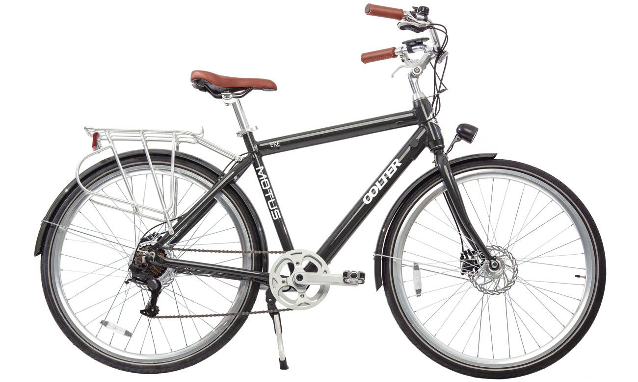 Rower elektryczny Motus Oolter Eke Deep Gray 520 mm - Widok prawego boku