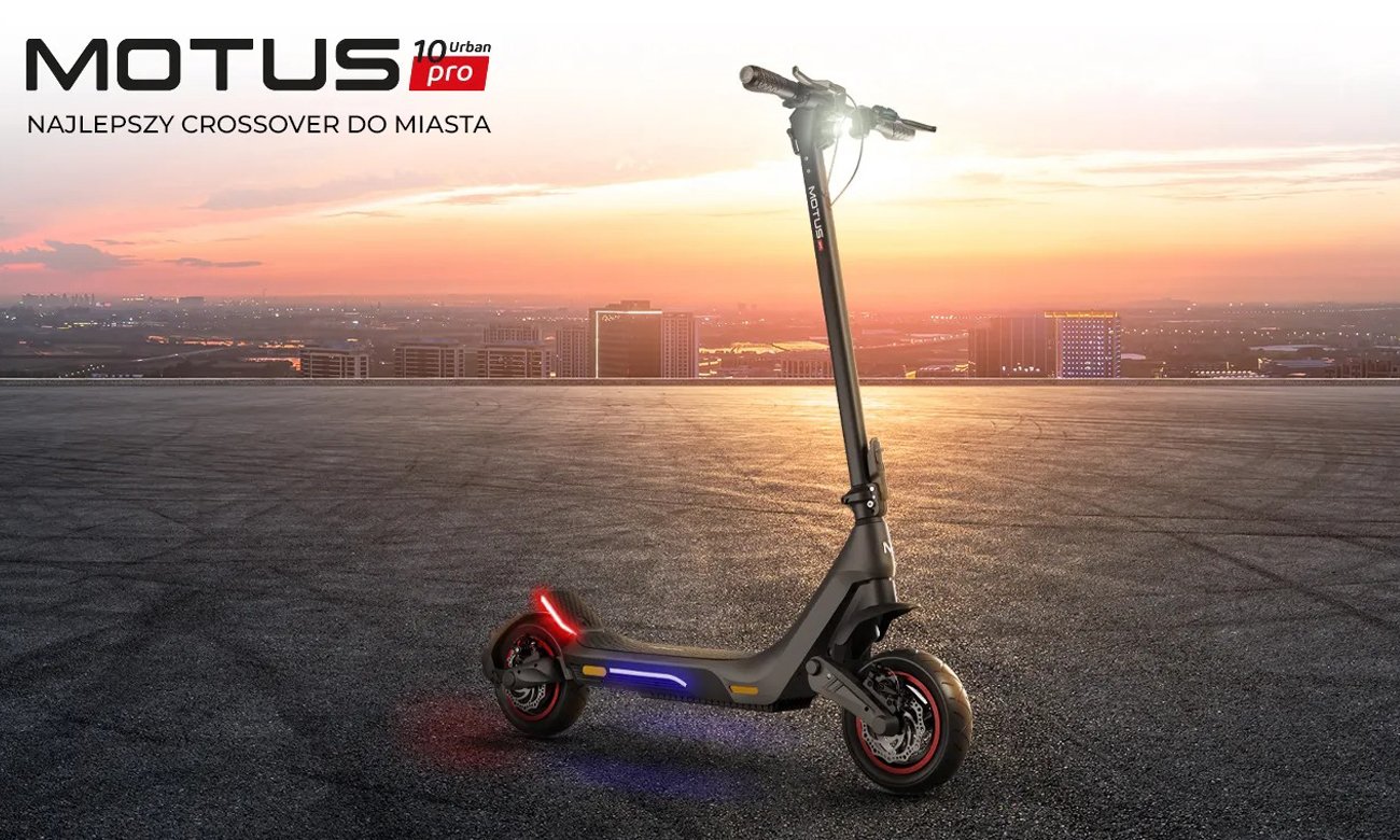 Hulajnoga elektryczna Motus PRO 10 Urban - Grafika lifestyle