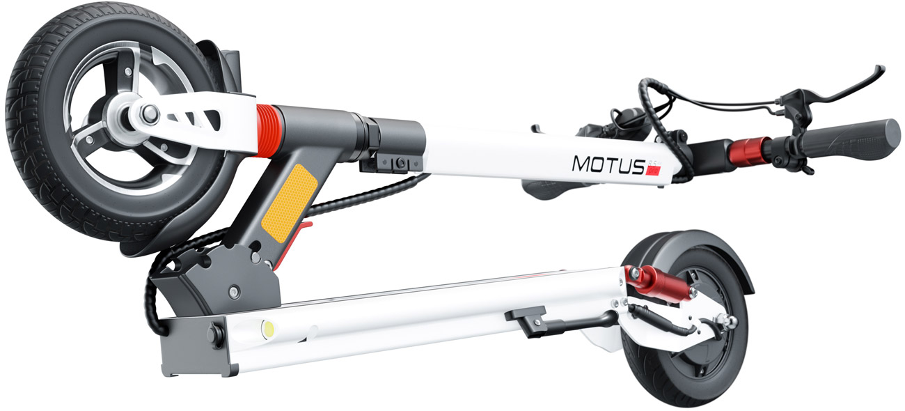 Hulajnoga elektryczna Motus Pro 8.5 Lite White - Złożona konstrukcja