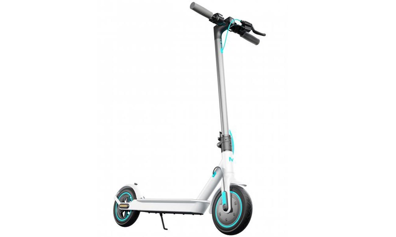 Hulajnoga elektryczna Motus Scooty 10 Lite 2022 Biała - Widok od przodu pod kątem