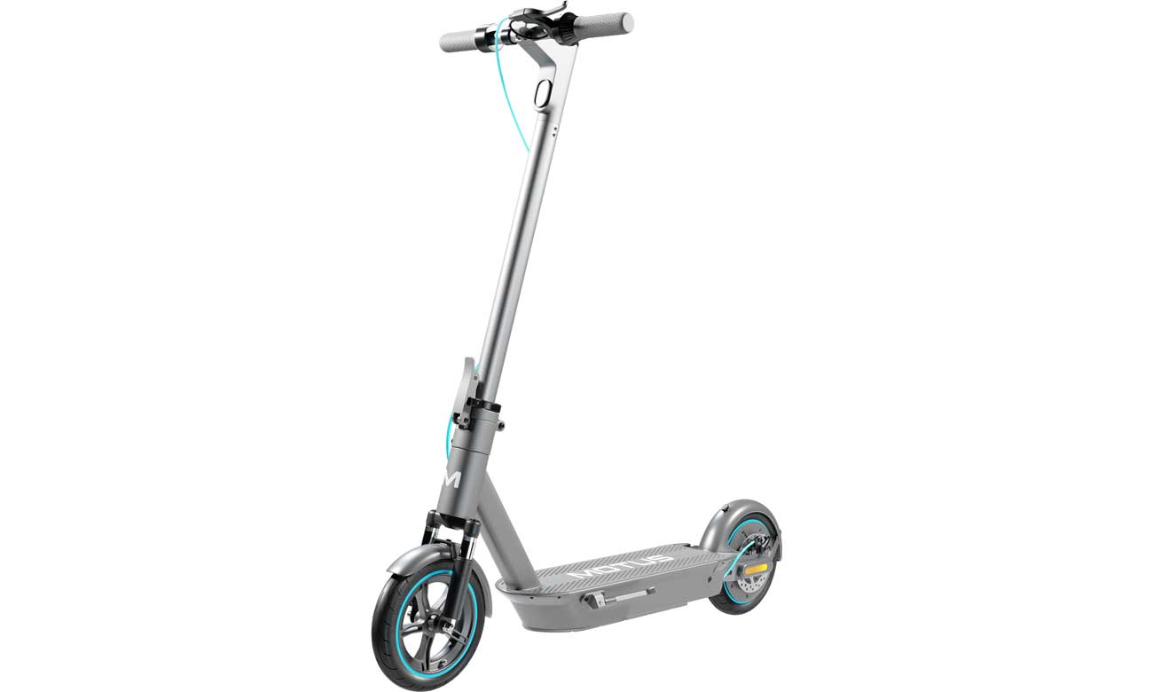 Hulajnoga elektryczna Motus Scooty 10 Plus 2022 - Widok od przodu pod kątem