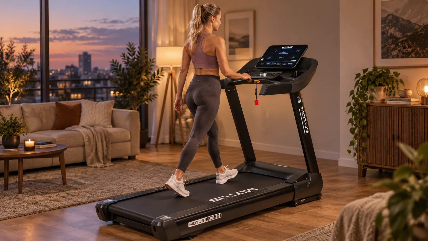Trening na MOTUS ULTRA 300 w domowym wnętrzu