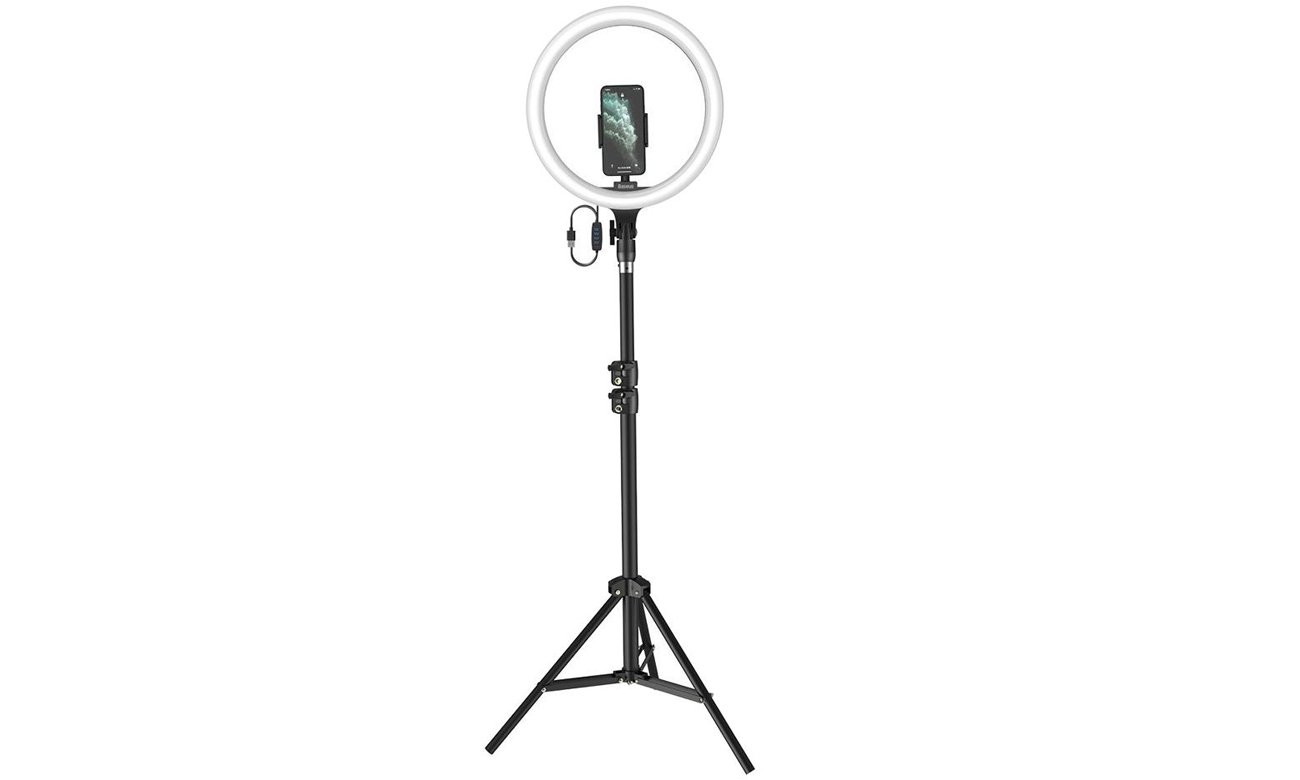 Lampa pierścieniowa LED Mozos MLM-30RING 30 cm - Widok ogólny