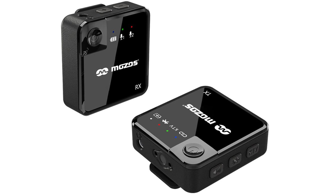 Mikrofon bezprzewodowy 2,4 GHz z mikroportem Mozos MX1 - Widok ogólny