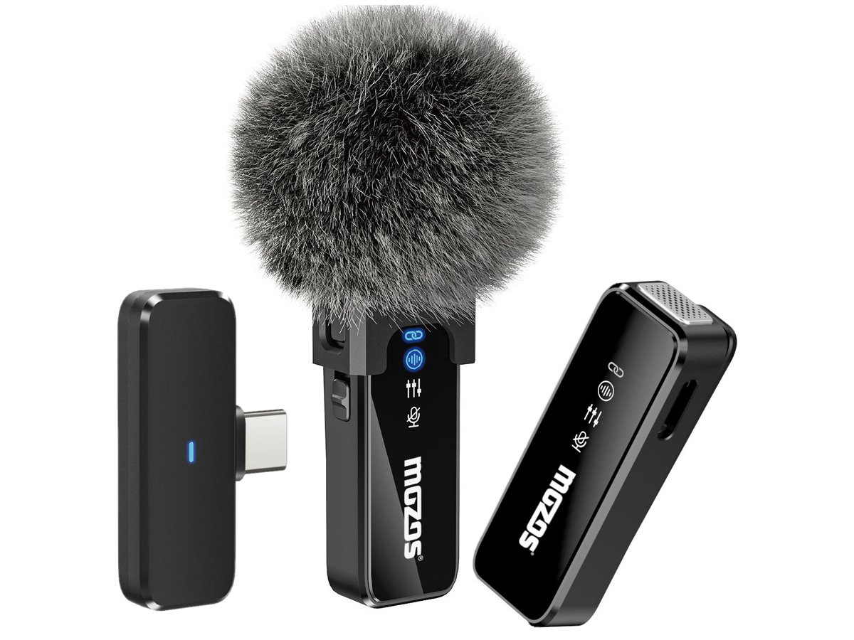 Mozos MX2-DUAL mikrofony bezprzewodowe do telefonu