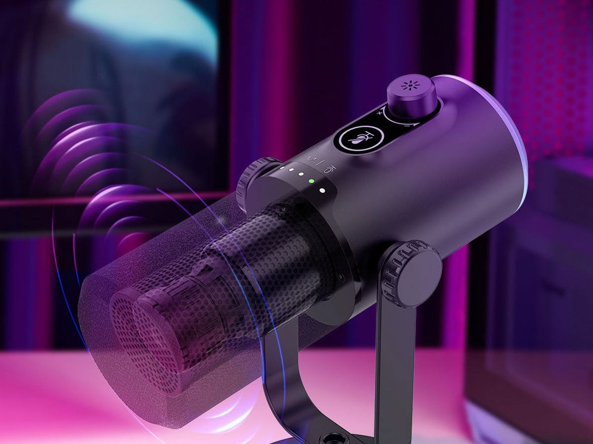 Zestaw mikrofonowy ze statywem XLR USB Mozos TAM8