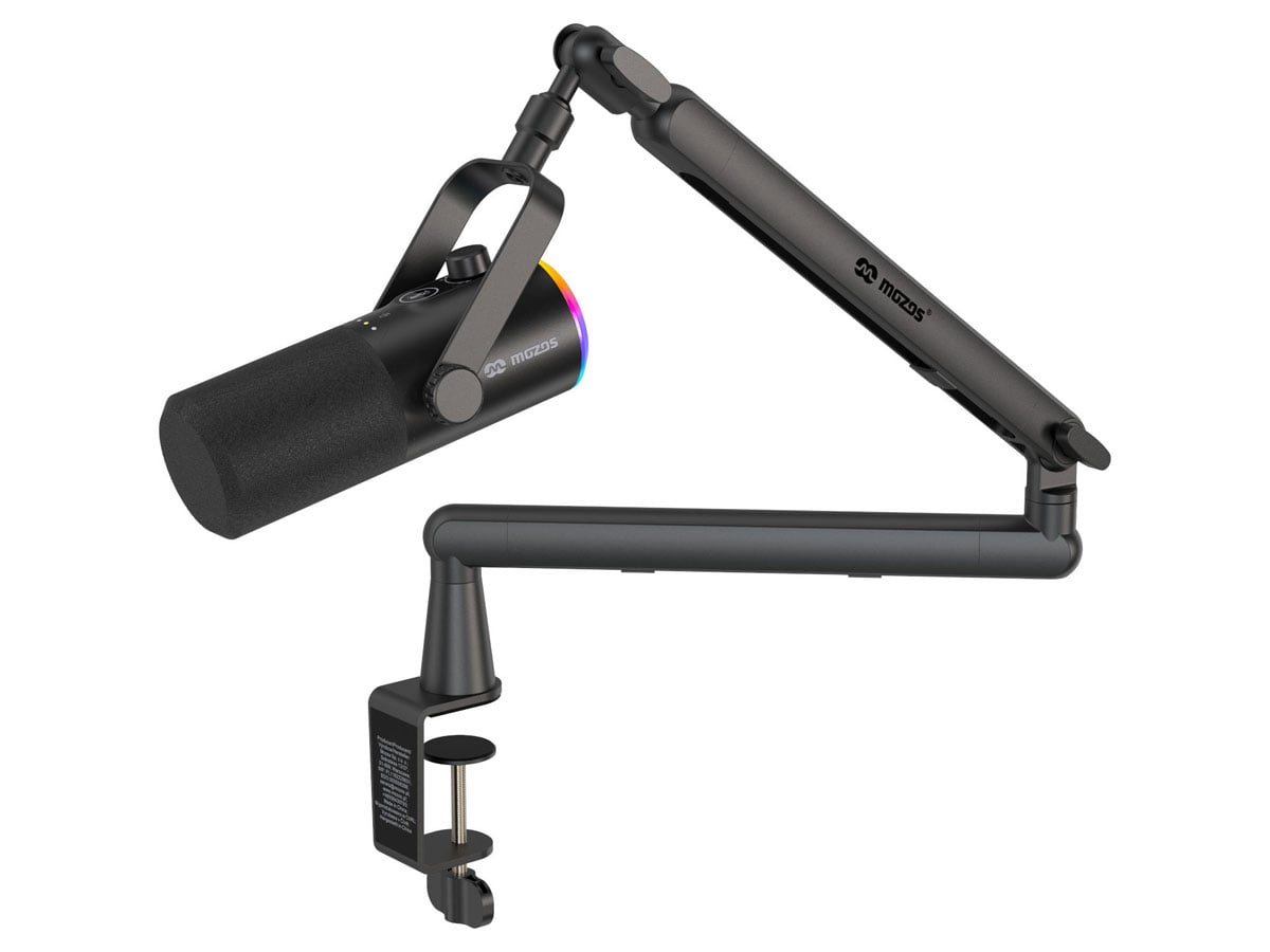 Zestaw mikrofonowy ze statywem XLR USB Mozos TAM8