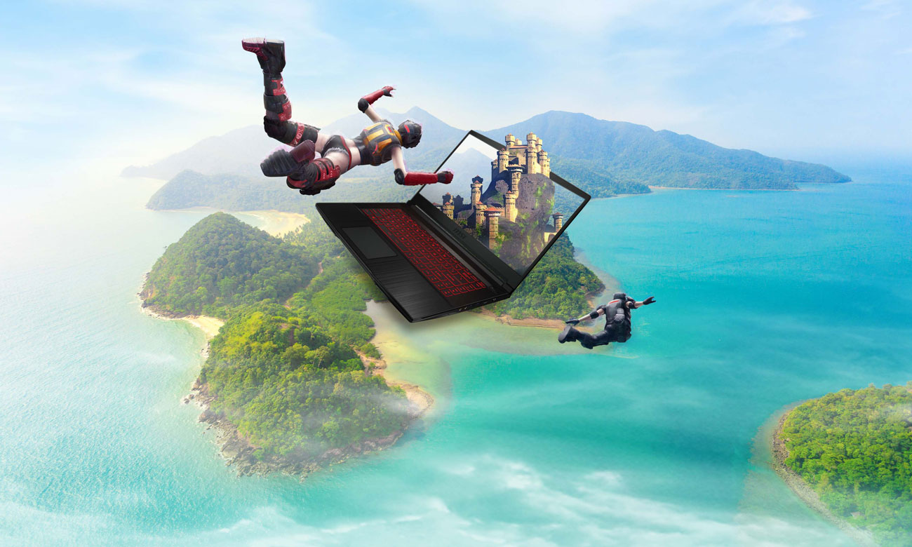 MSI GF63 laptop do gier