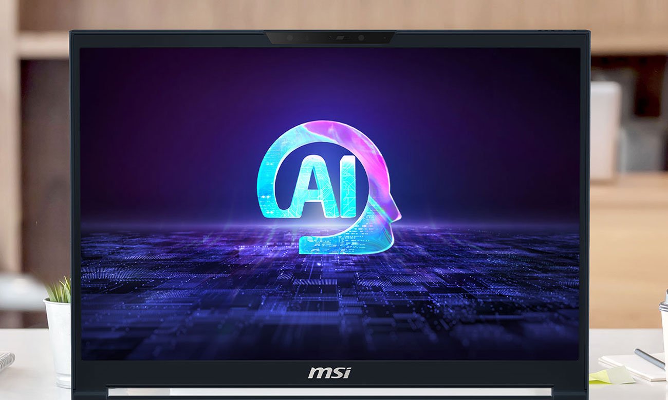 MSI Stealth 14 AI Studio screen