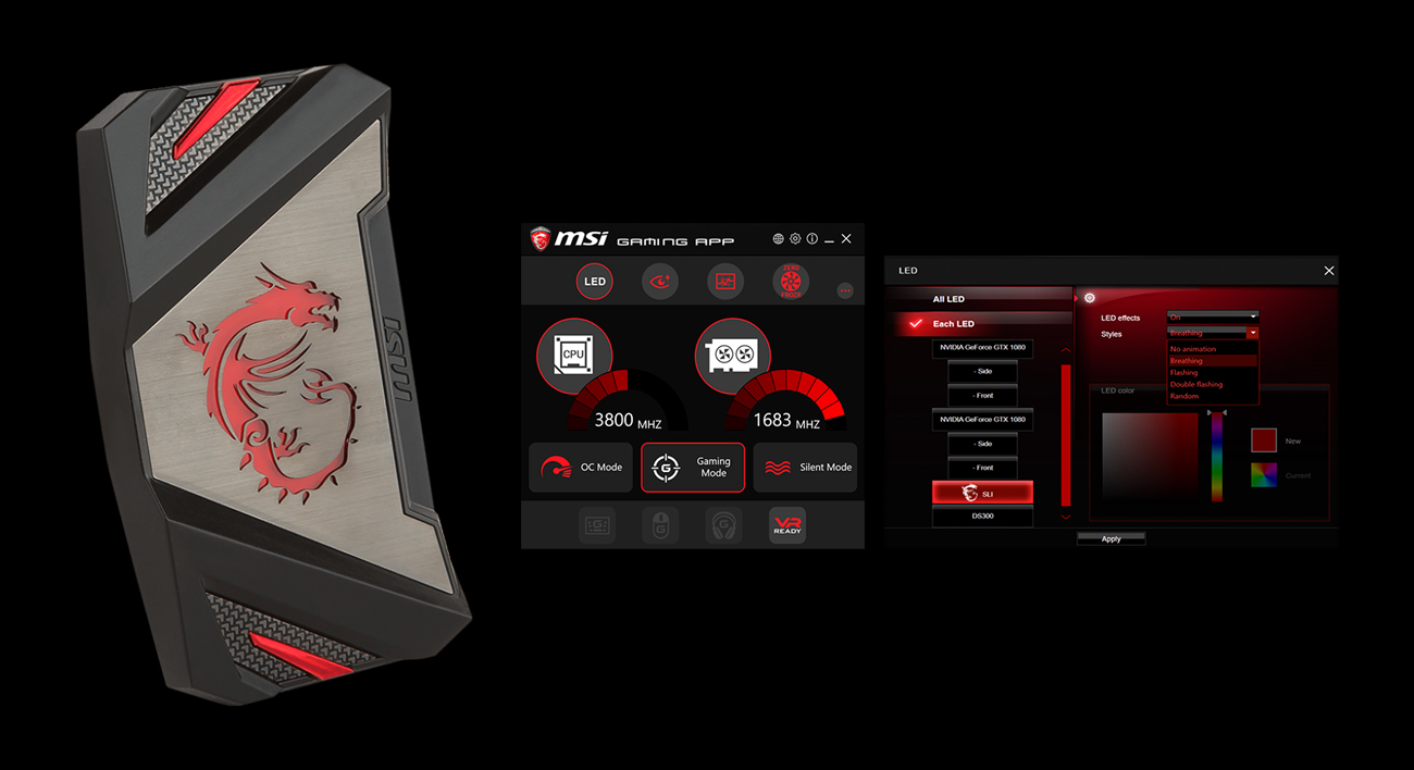 MSI 2WAY SLI HB BRIDGE (mostek) M - Modding PC - Sklep