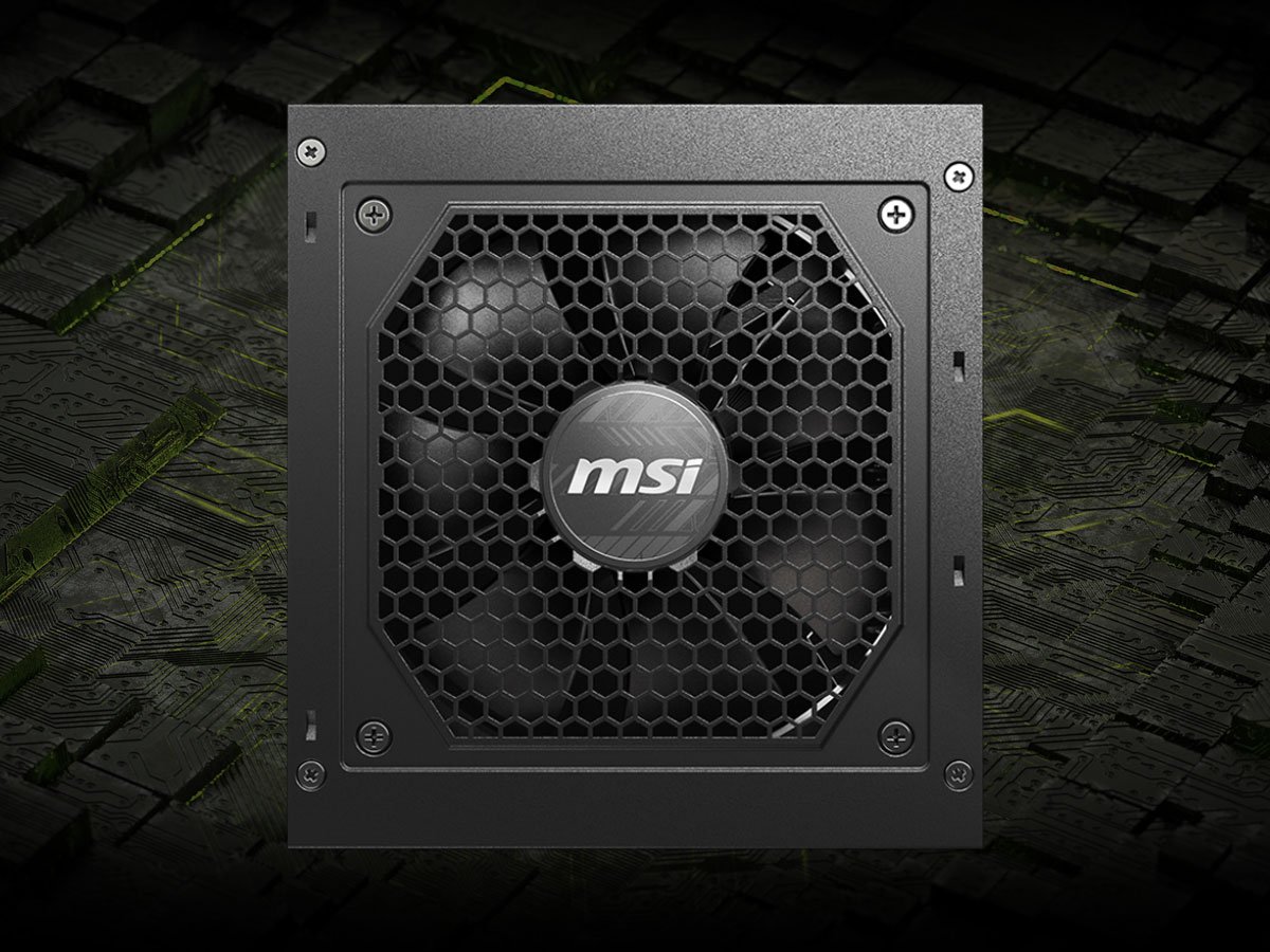 MSI MSI A850GL II 850 W 80 Plus Gold ATX 3.1