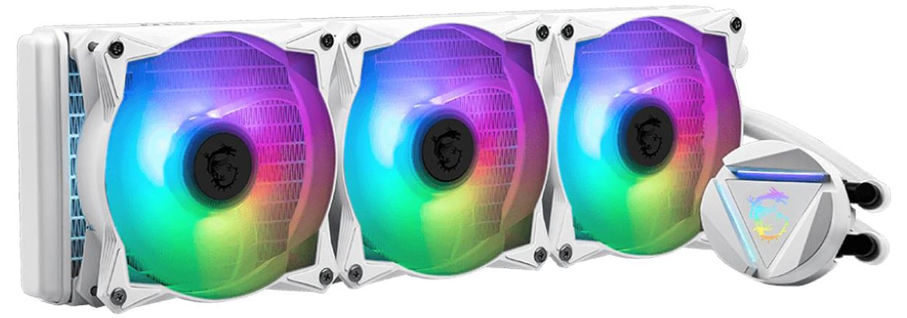 Chłodzenie procesora MSI MAG Core Liquid 360R V2 White 3x120mm