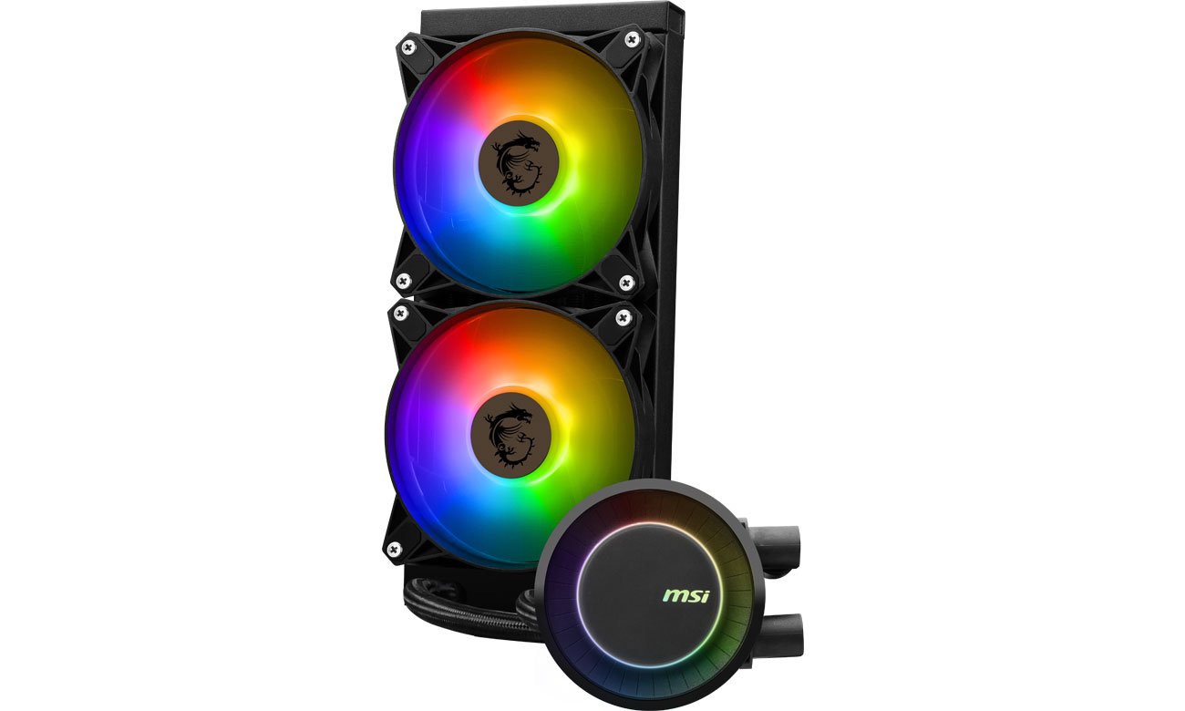 MSI MAG Coreliquid E240 Black radiator