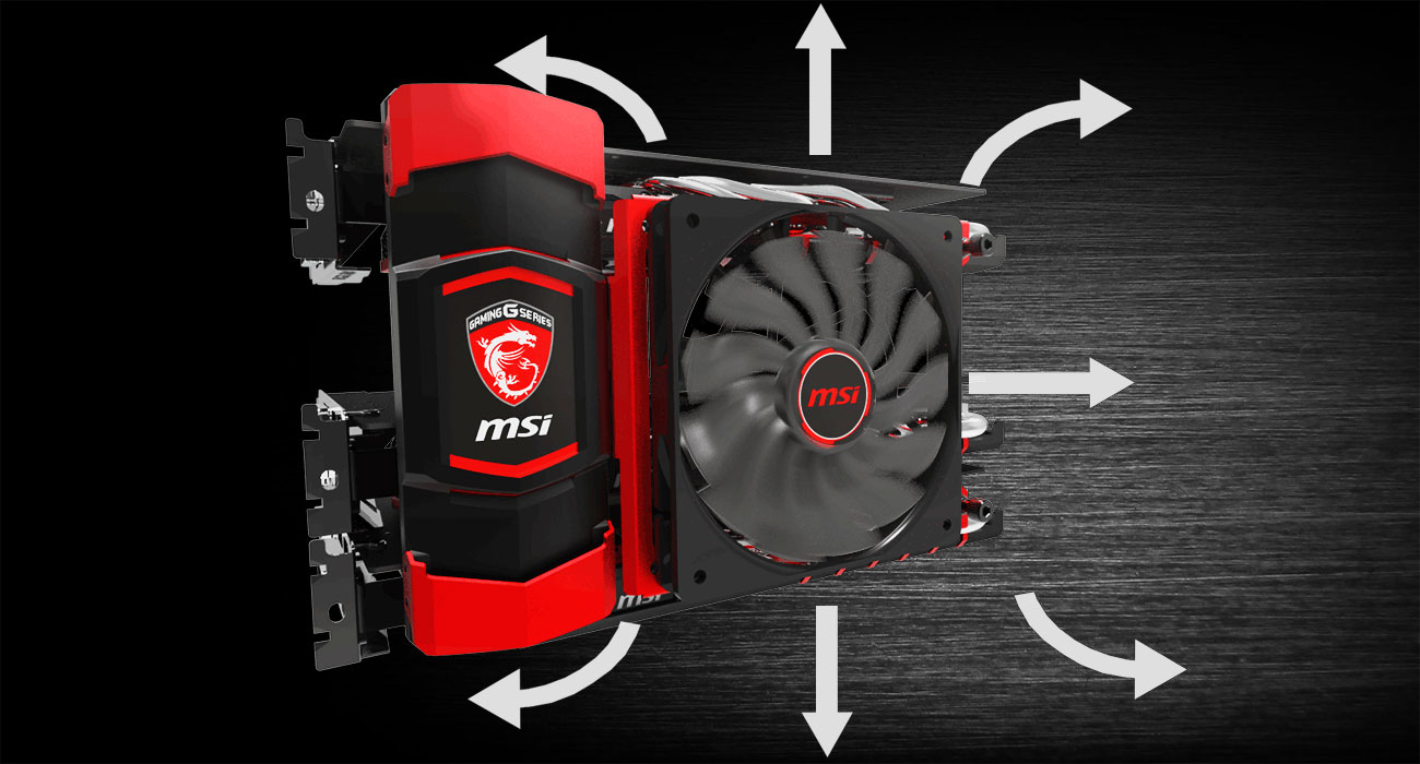 MSI 3WAY SLI BRIDGE wentylator