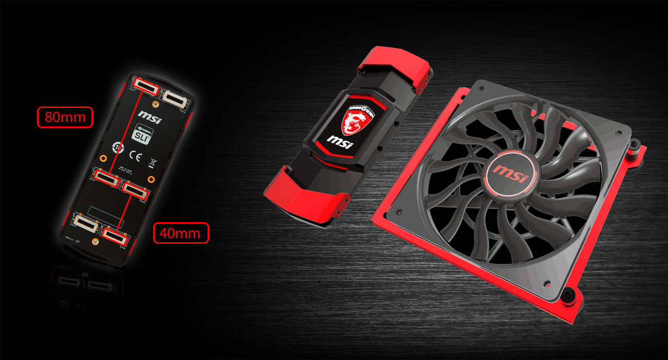MSI 3WAY SLI BRIDGE kompatybilność