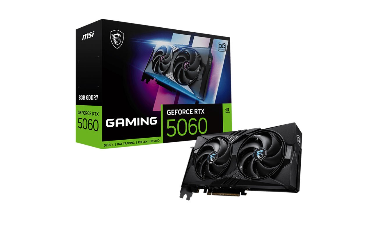 GeForce RTX 5060 Gaming OC 8 ГБ GDDR7 DLSS4