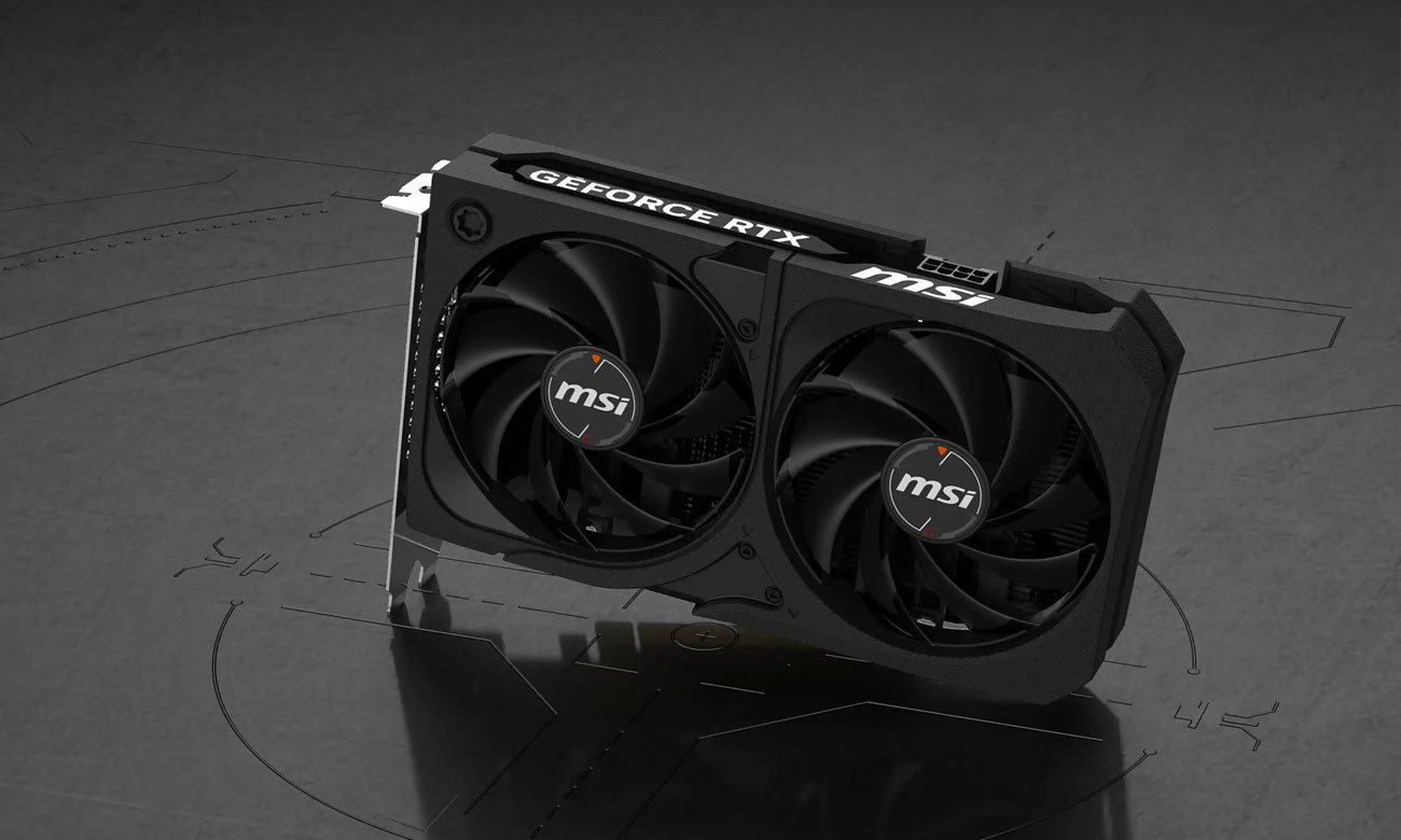 MSI GeForce RTX 5060 Shadow 2X OC 8GB GDDR7 DLSS4 - Karty