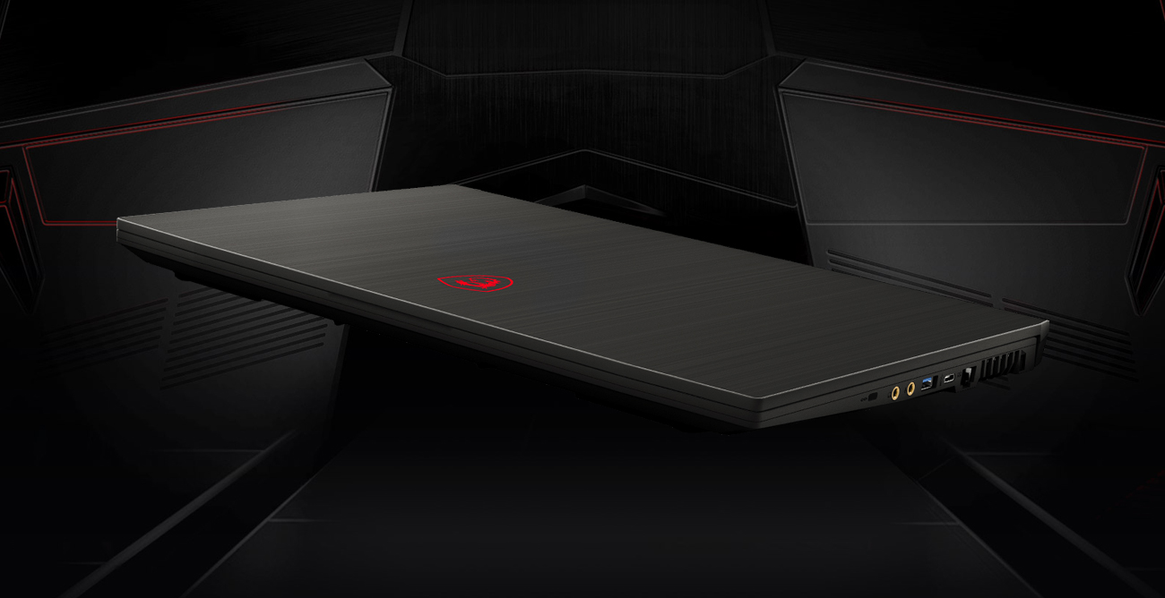 MSI GF75 ergonomiczna klawiatura
