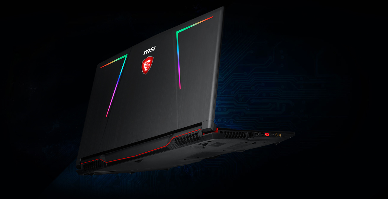 MSI GE63 chłodzenie laptopa