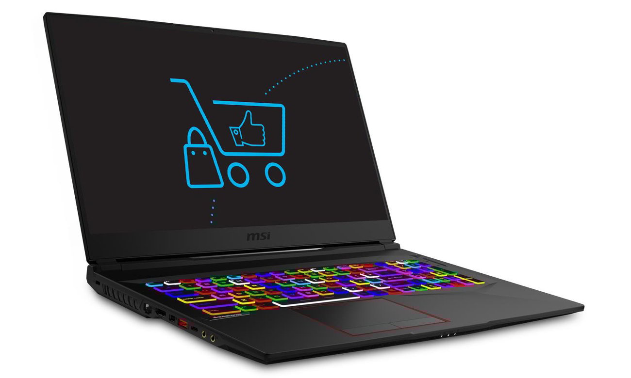 MSI GE75 chłodzenie laptopa