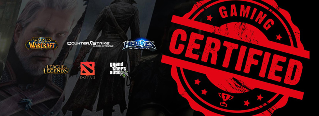 Certyfikat GAMING