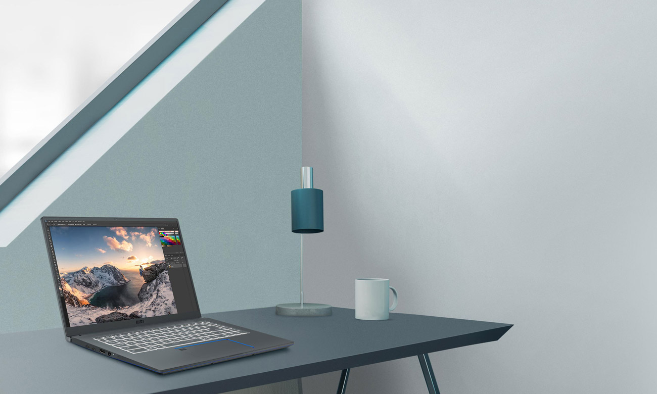 Wydajny laptop Prestige 15