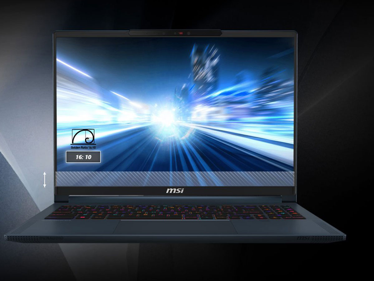 MSI Stealth 16 AI Studio przód
