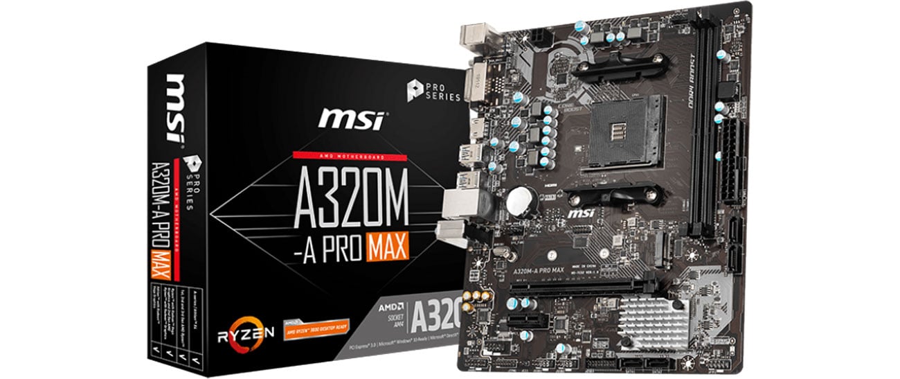 Płyta główna Socket AM4 MSI A320M-A PRO MAX
