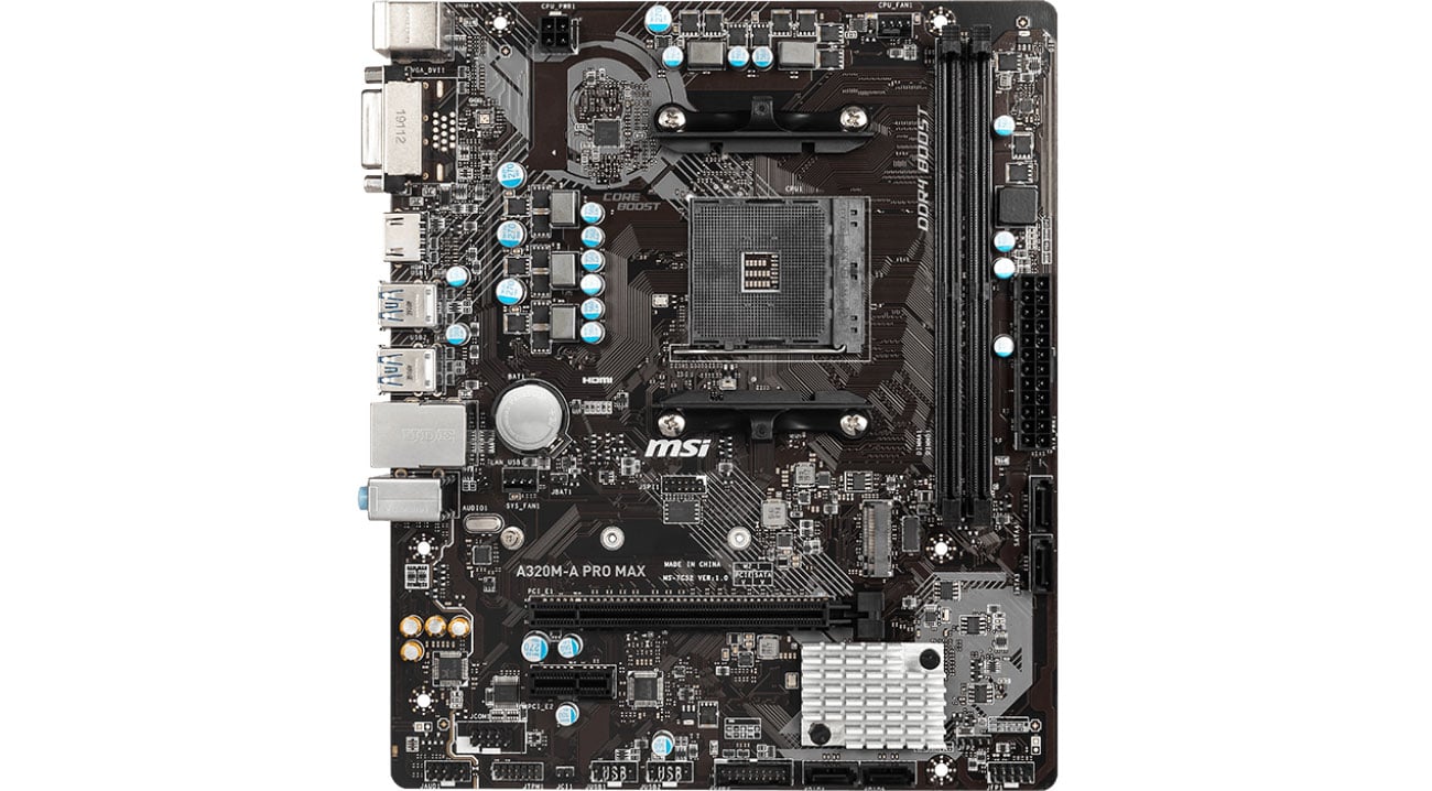 MSI A320M-A PRO MAX - Komponenty