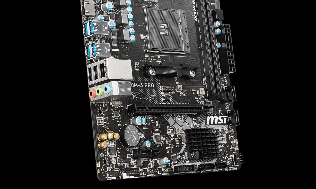 MSI AA320M-A PRO - Łączność