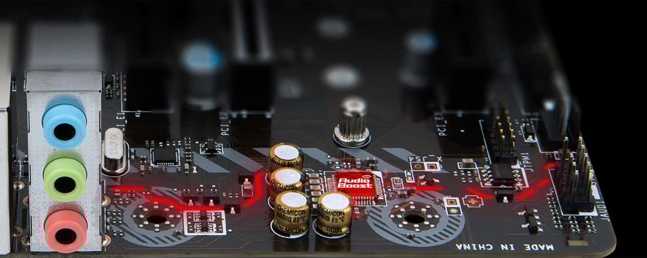MSI A320M GRENADE Audio Boost