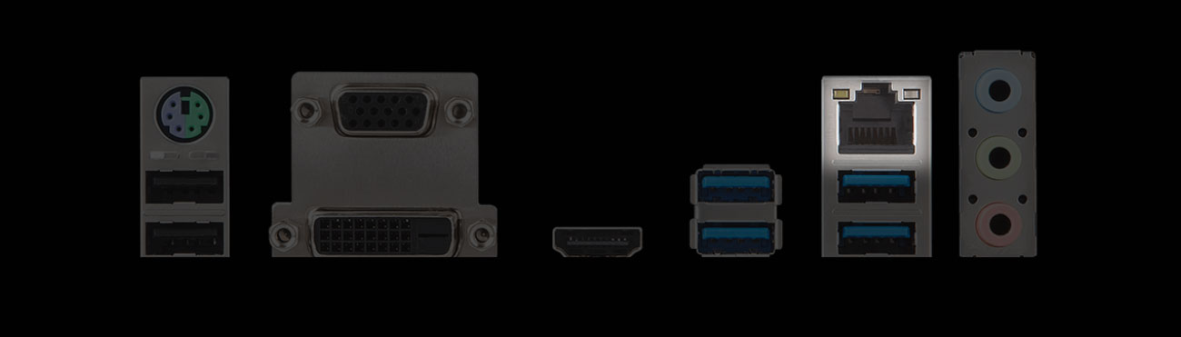 MSI A320M PRO-M2 Złącze Gigabit Ethernet LAN