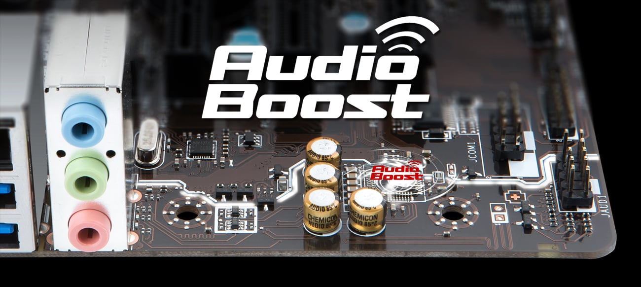MSI A320M PRO-VD/S Audio Boost