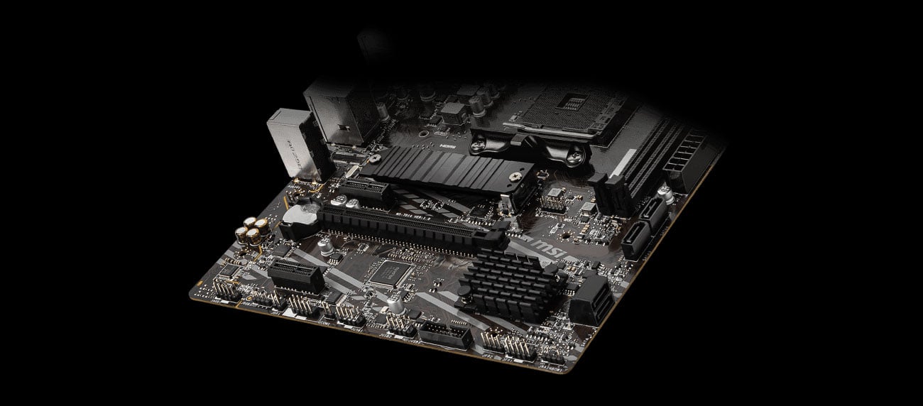 MSI A520M PRO - Złącze M.2