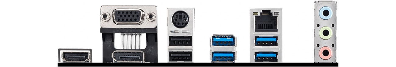 MSI A520M PRO - Złącza