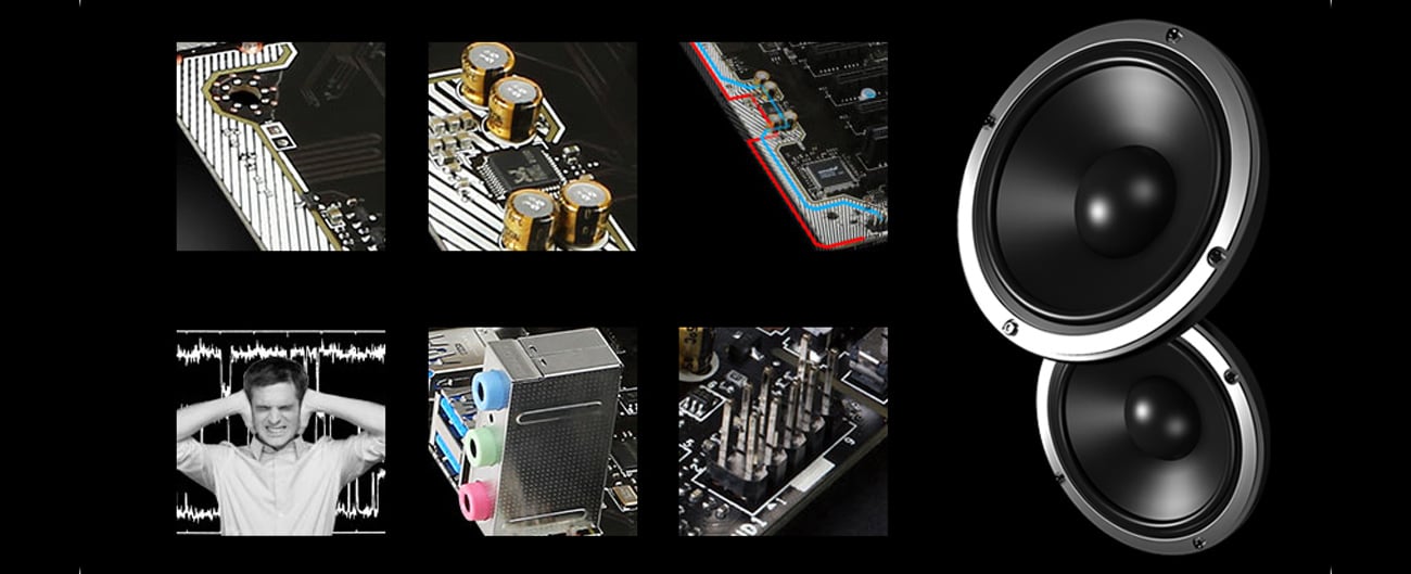 MSI H110M PRO-D Technologia Audio Boost