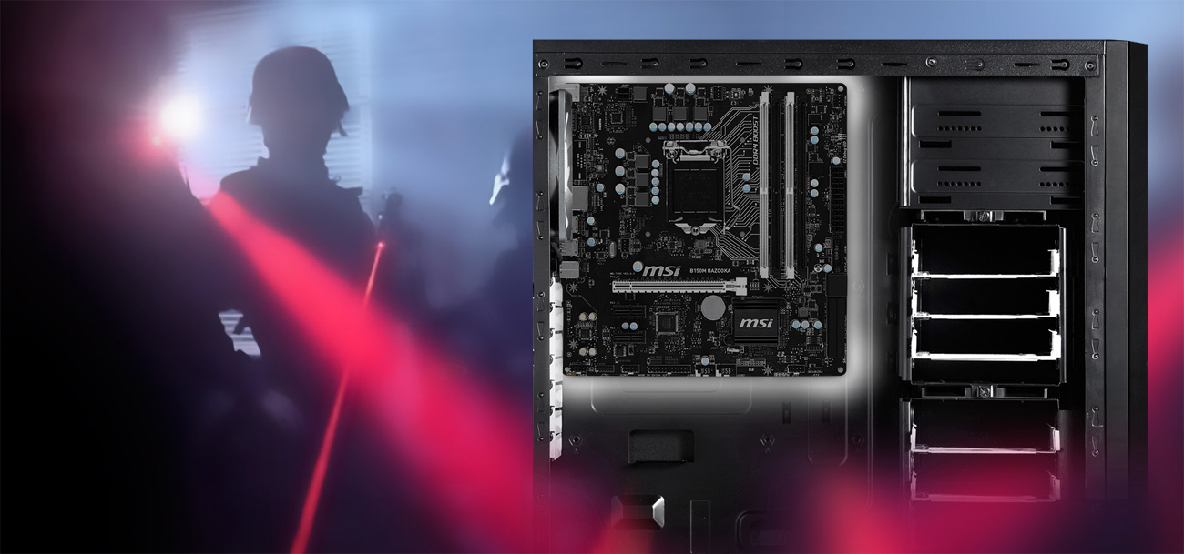 MSI B150M BAZOOKA Podświetlenie LED