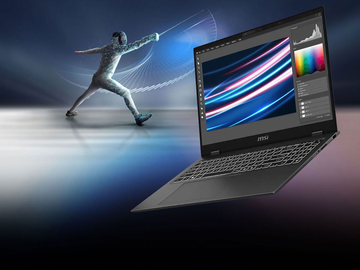 MSI Prestige 16 AI wygląd