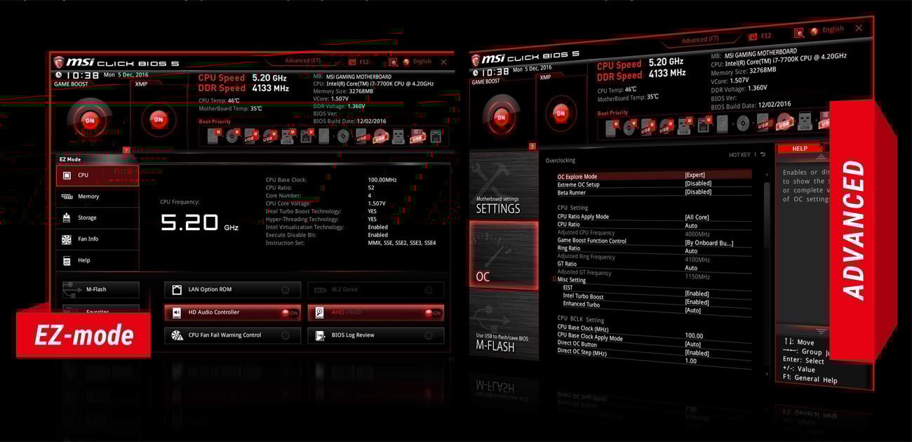 MSI B250 GAMING M3 BIOS dla graczy
