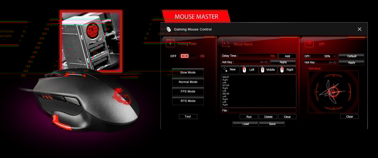 MSI Gaming Device Port